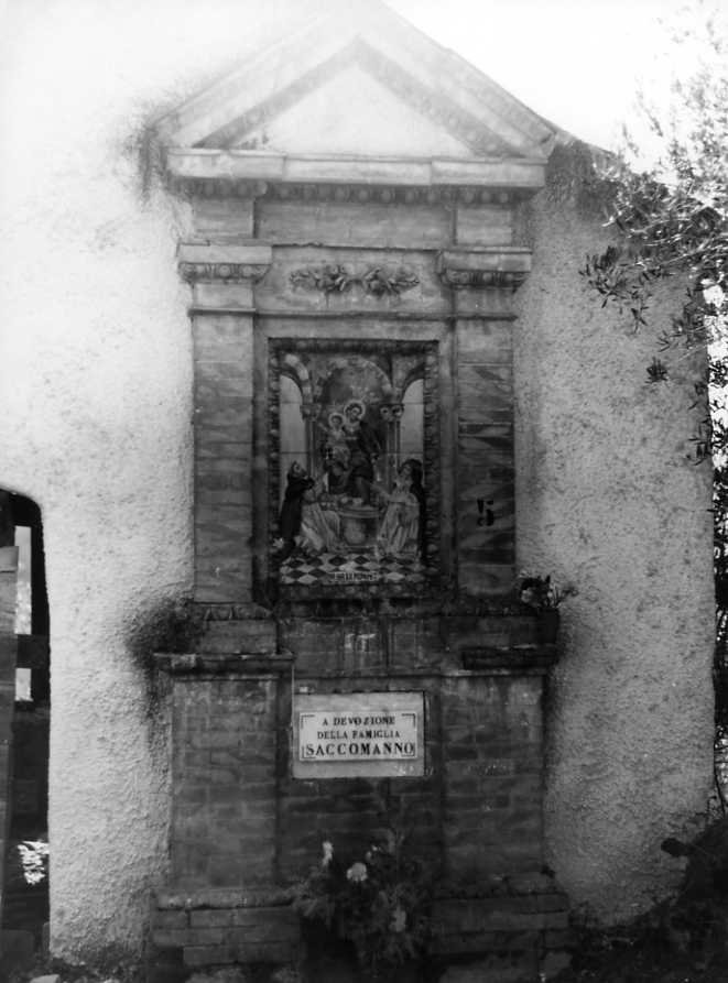 mostra di edicola - bottega campana (prima metà sec. XX)