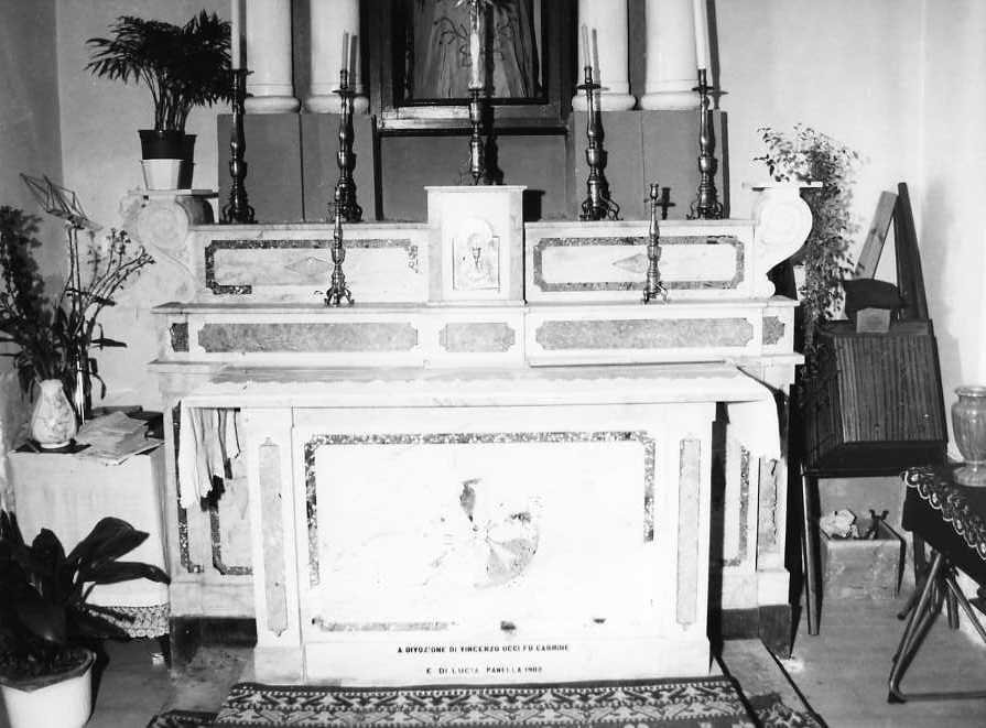 altare - bottega campana (sec. XX)