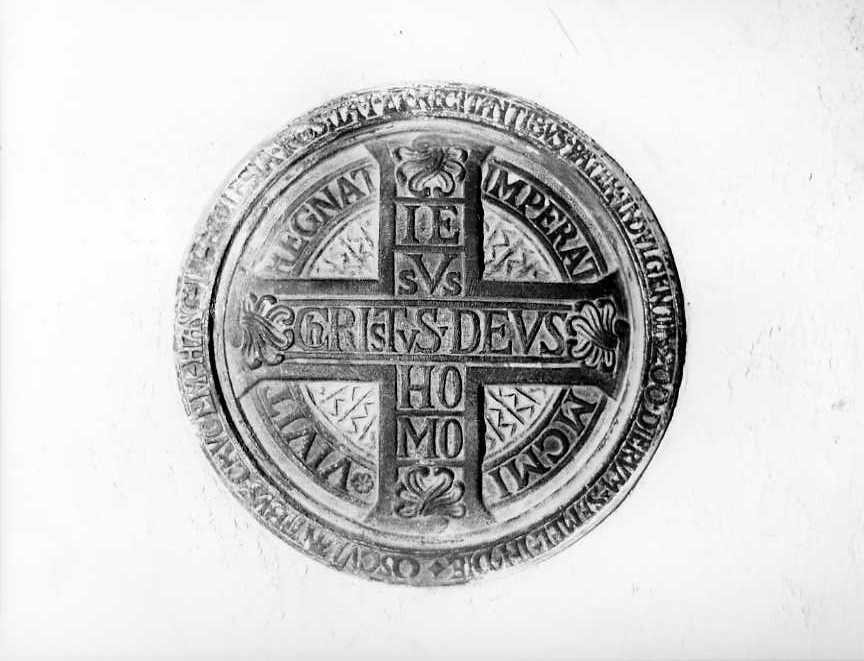 medaglione - bottega campana (sec. XX)