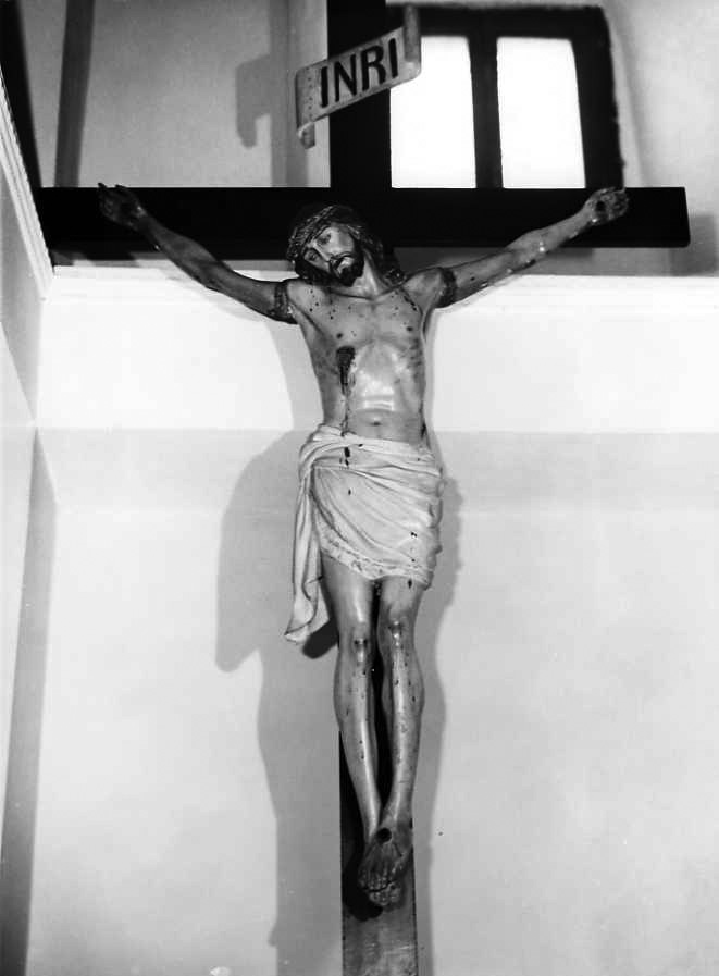 Cristo crocifisso (crocifisso) - bottega napoletana (prima metà sec. XX)