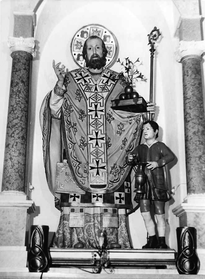 San Nicola di Bari (statua) - bottega napoletana (prima metà sec. XX)