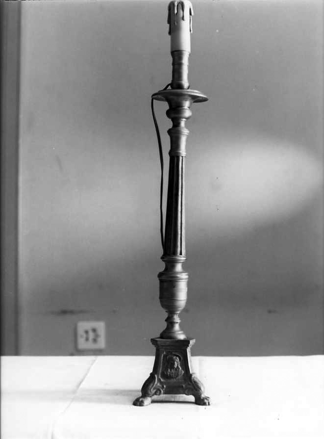 candelabro, serie - bottega campana (fine sec. XIX)