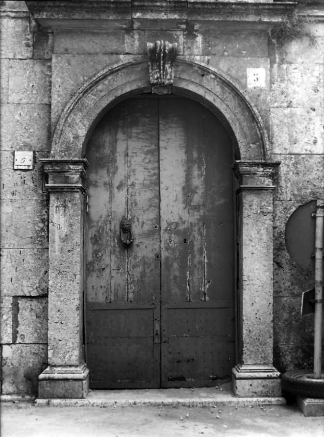 mostra di portale - bottega campana (sec. XVIII)