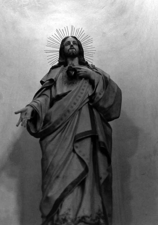 Cristo (statua) - bottega campana (prima metà sec. XX)