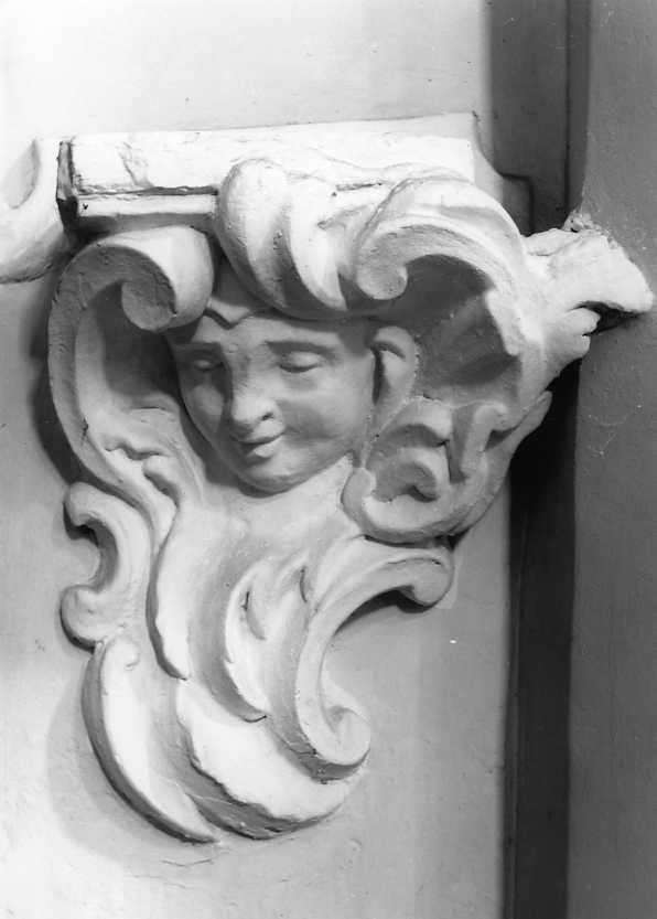 putto (decorazione plastica) di Di Crosta Donato (sec. XIX)