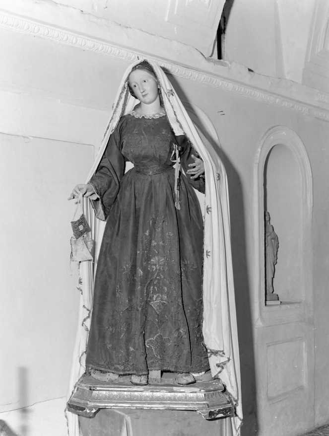 Madonna del Carmelo (statua) - bottega campana (sec. XVIII)