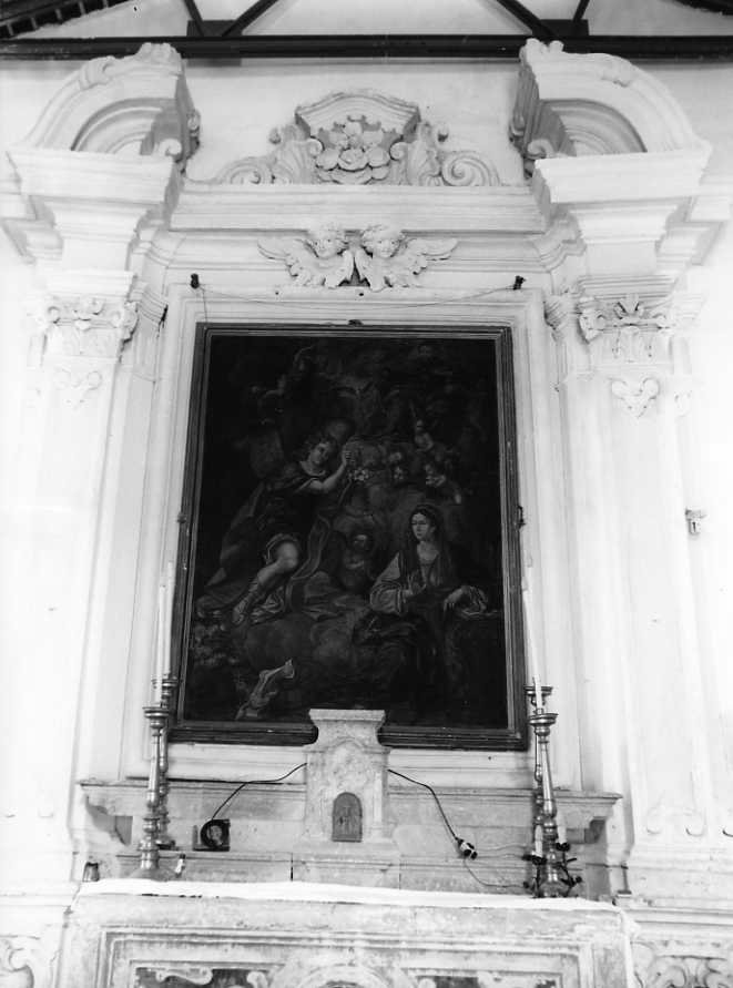 decorazione plastica - bottega campana (inizio sec. XVIII)