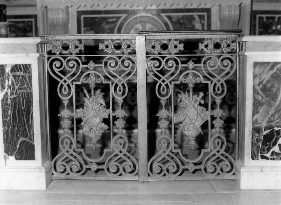 cancello di balaustrata - bottega campana (sec. XVII)