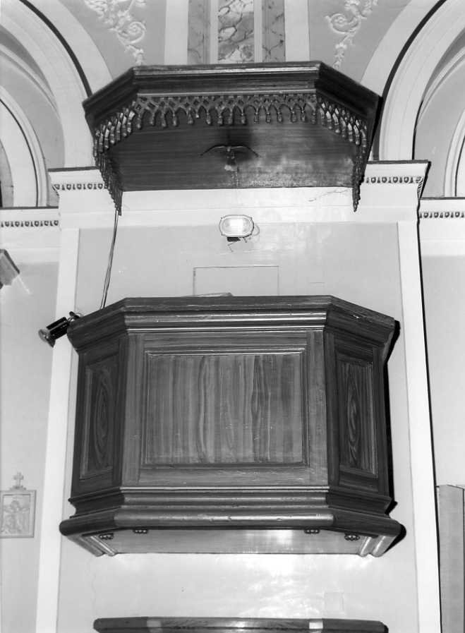 pulpito - bottega campana (prima metà sec. XX)