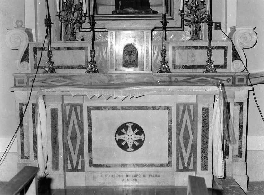 altare - bottega campana (prima metà sec. XX)