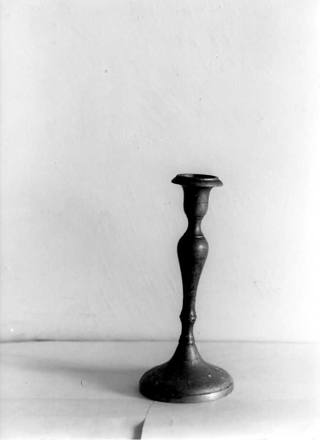 candeliere - bottega campana (prima metà sec. XX)