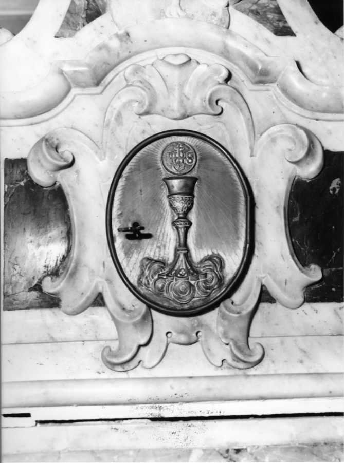 sportello di tabernacolo - bottega campana (seconda metà sec. XVIII)