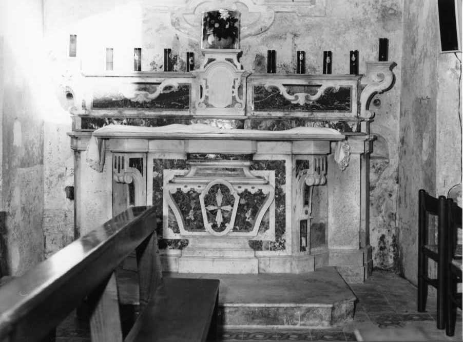 altare - bottega campana (seconda metà sec. XVIII)