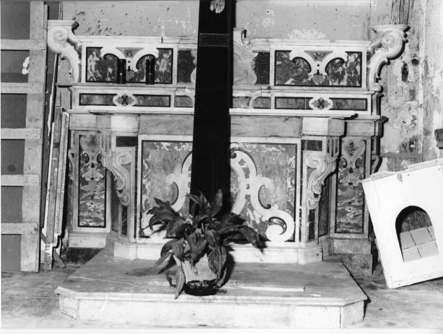 altare - bottega campana (seconda metà sec. XVIII)