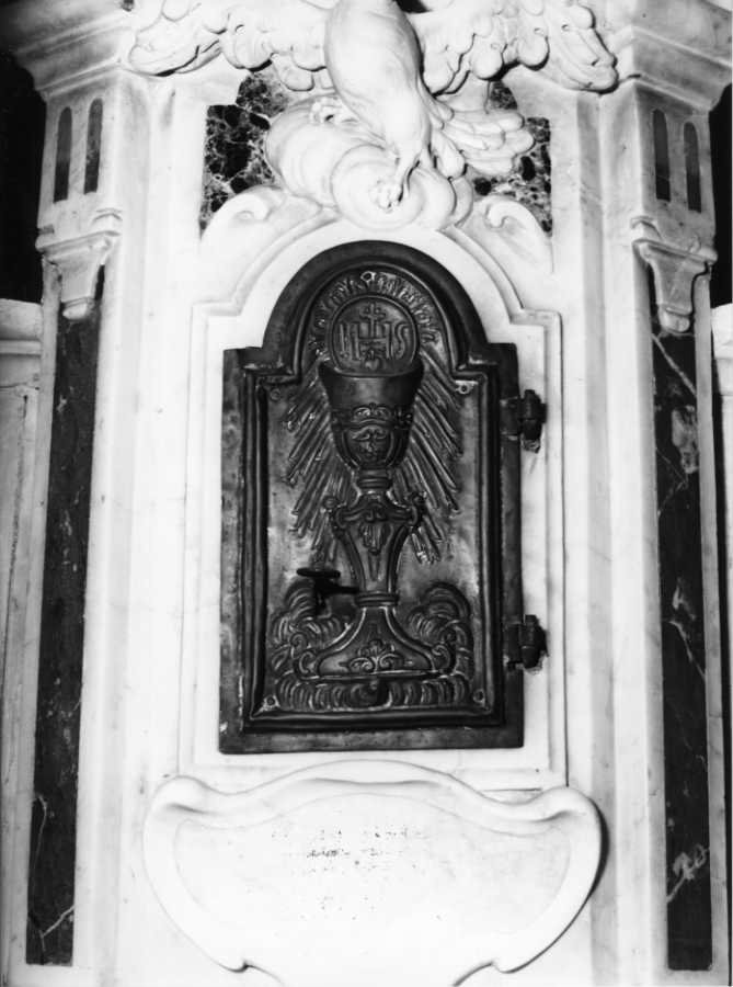 sportello di tabernacolo - bottega campana (sec. XVIII)