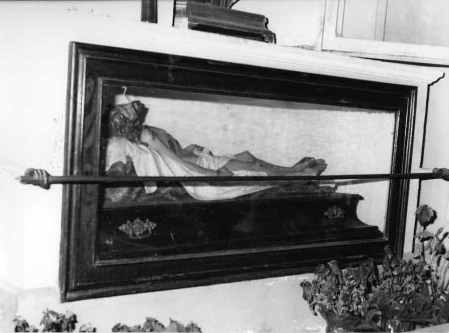 Cristo deposto dalla croce (statua) - bottega campana (seconda metà sec. XIX)