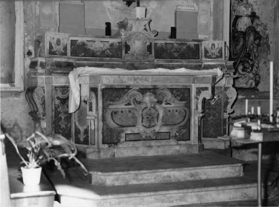 altare, serie - bottega campana (seconda metà sec. XVIII)