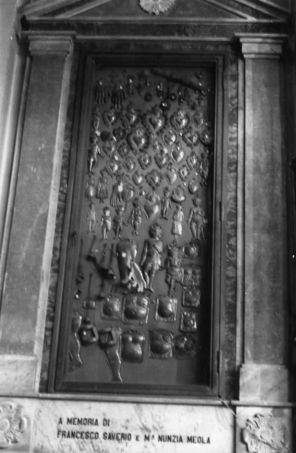 ex voto, insieme - bottega campana (sec. XVII, sec. XIX)