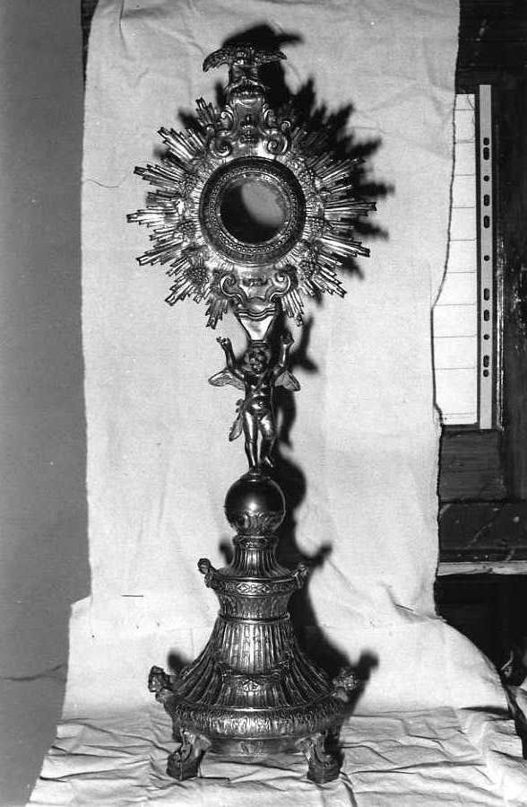 ostensorio - bottega campana (sec. XIX)