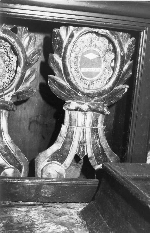 reliquiario - a ostensorio - bottega campana (sec. XVIII)