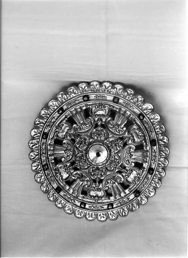 aureola di statua - bottega campana (prima metà sec. XX)