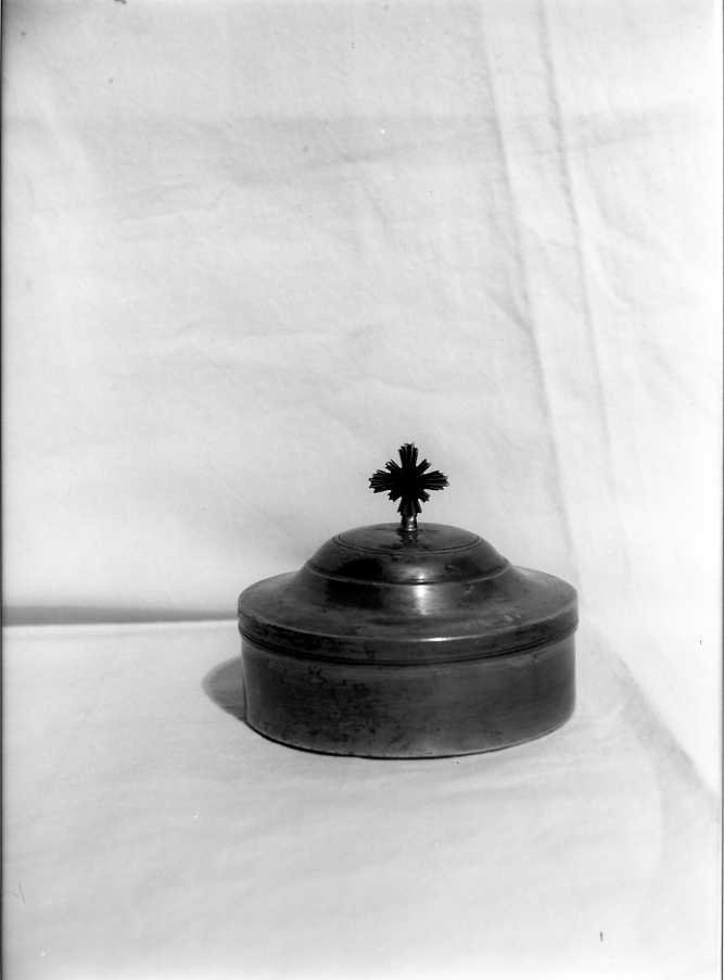 teca eucaristica - bottega campana (prima metà sec. XX)