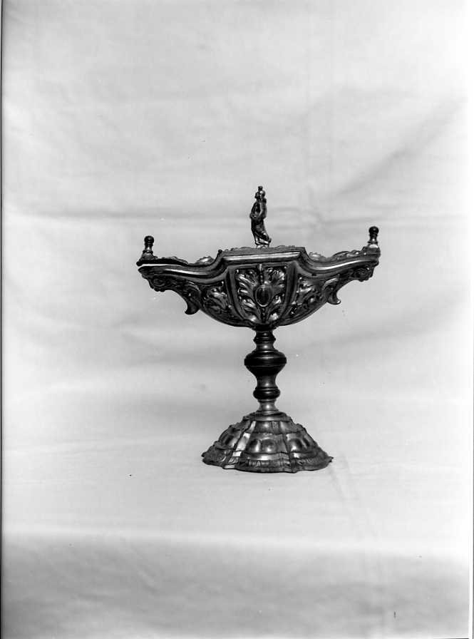 navicella portaincenso - bottega campana (sec. XVIII)