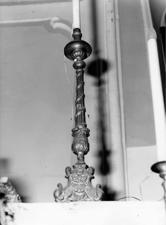 candelabro - bottega campana (seconda metà sec. XIX)