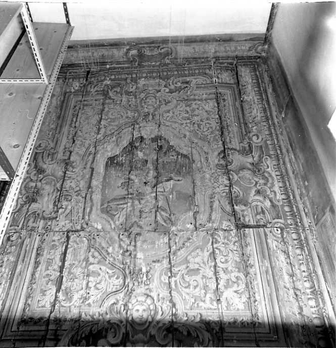 San Michele Arcangelo combatte il drago (dipinto) - ambito campano (prima metà sec. XIX)