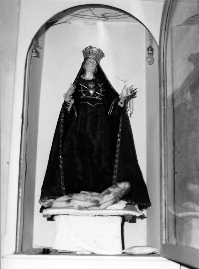 Madonna Addolorata (manichino) - manifattura campana (prima metà sec. XX)