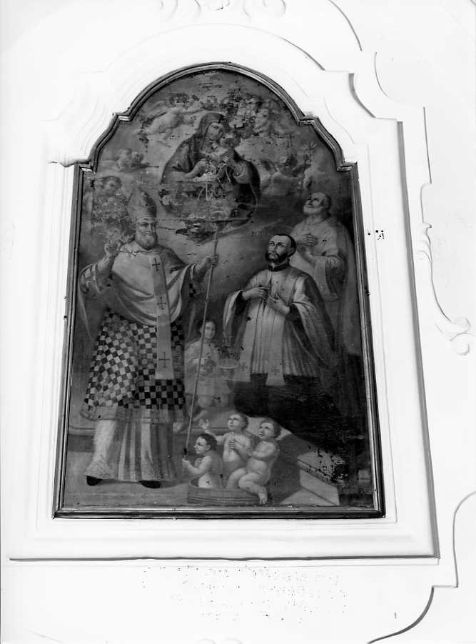 San Nicola di Bari resuscita i tre fanciulli (dipinto) - ambito campano (seconda metà sec. XVIII)