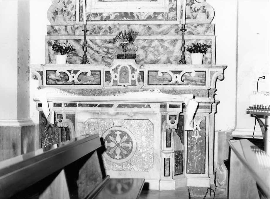 altare - bottega campana (seconda metà sec. XVIII)