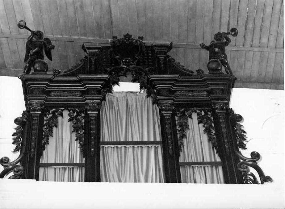 cassa d'organo - bottega campana (seconda metà sec. XVIII)