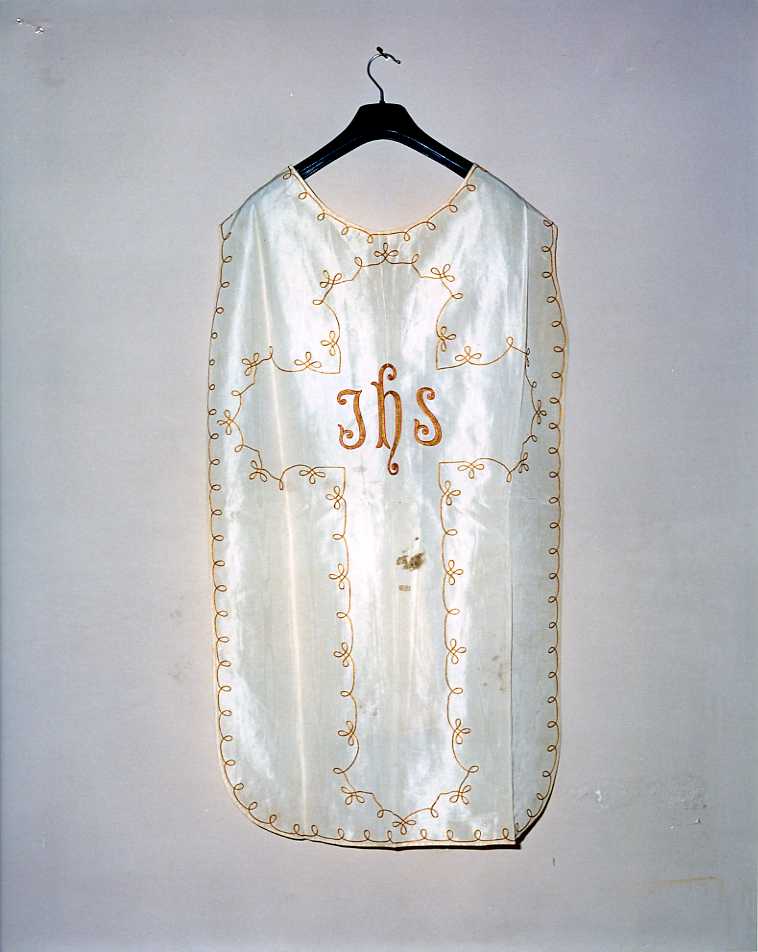 pianeta, coppia - manifattura campana (prima metà sec. XX)