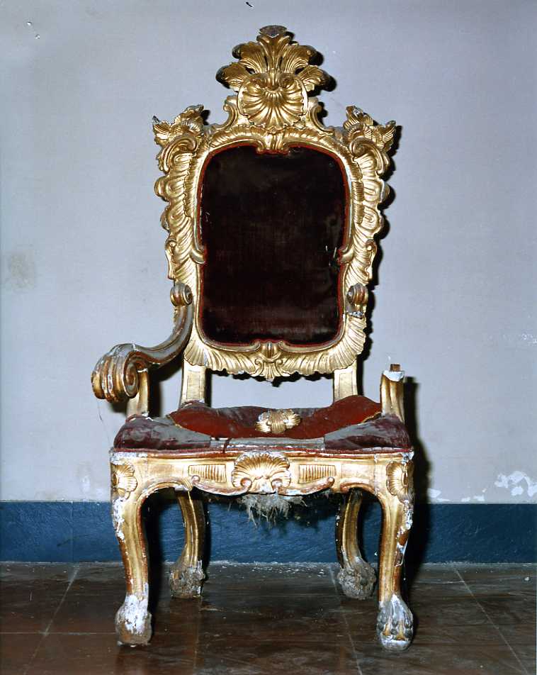 poltrona - bottega campana (ultimo quarto sec. XVII)