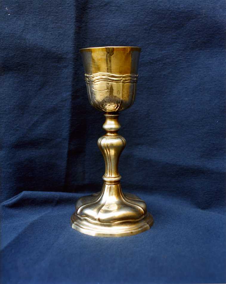 calice - bottega campana (seconda metà sec. XIX)