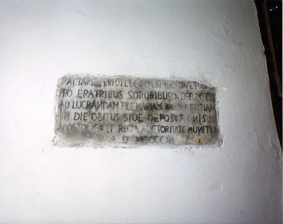 lapide - bottega campana (sec. XIX)