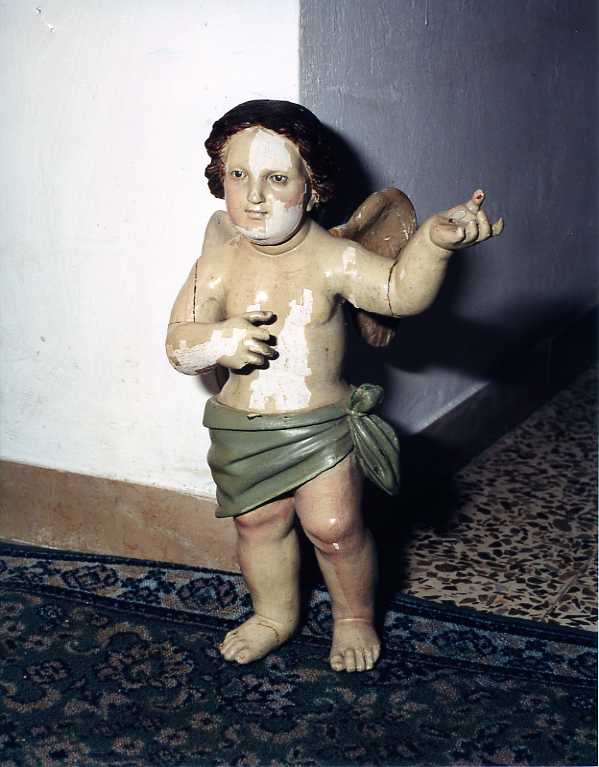 angelo (scultura) - bottega campana (prima metà sec. XIX)