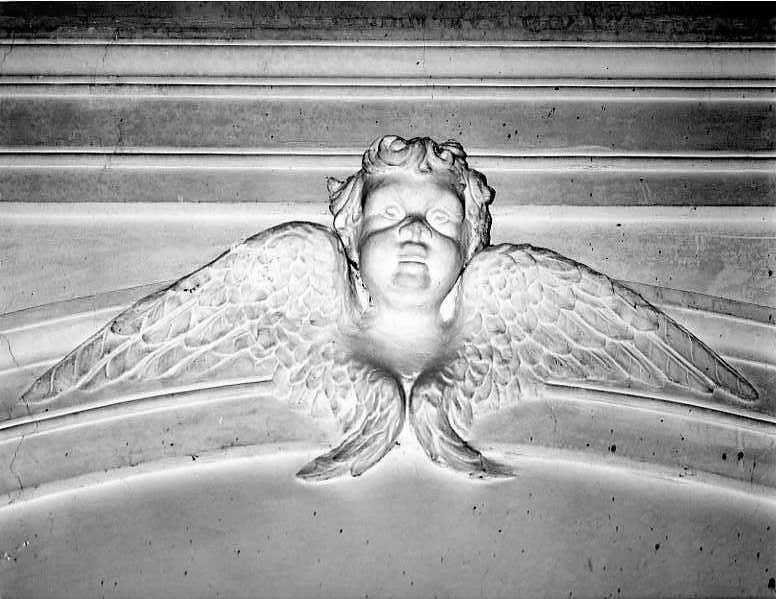 cherubino (decorazione) - bottega campana (fine sec. XIX)