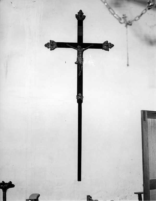 Cristo crocifisso (crocifisso) - bottega campana (inizio sec. XIX)