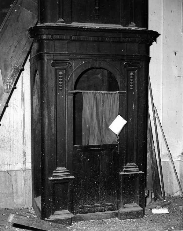 confessionale - bottega campana (fine sec. XIX)