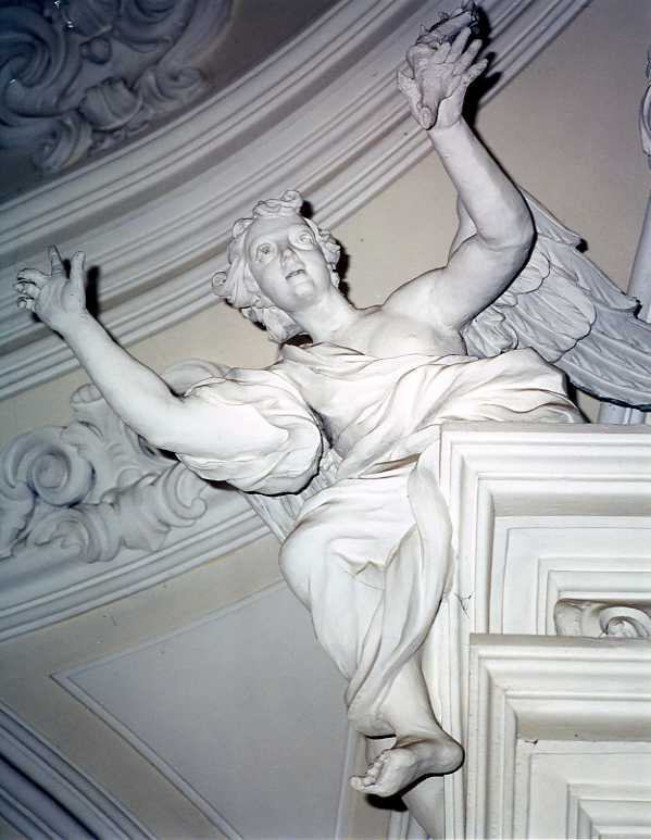 angelo (statua) - bottega campana (metà sec. XVIII)