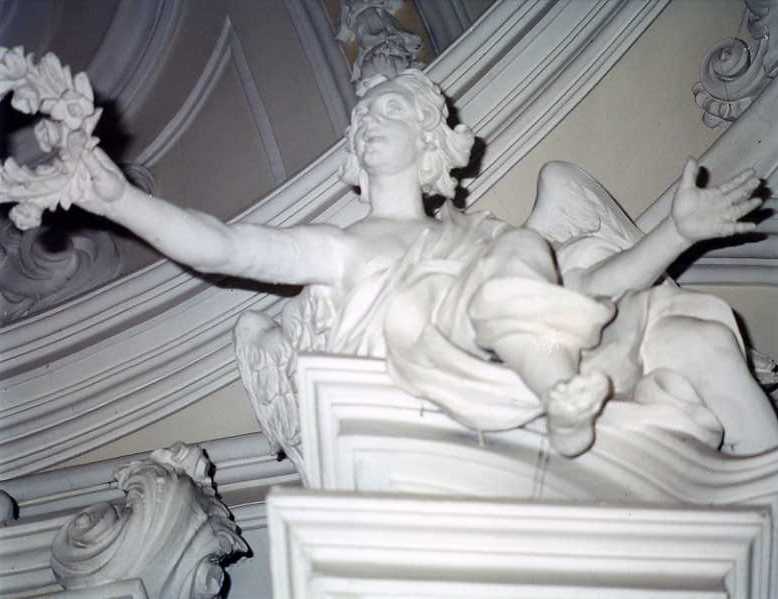 angelo (statua) - bottega campana (metà sec. XVIII)