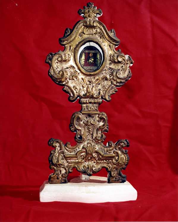 reliquiario - bottega campana (fine sec. XIX)