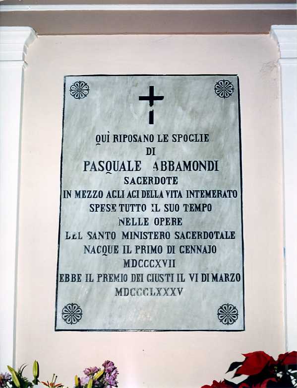 lapide - bottega campana (sec. XIX)