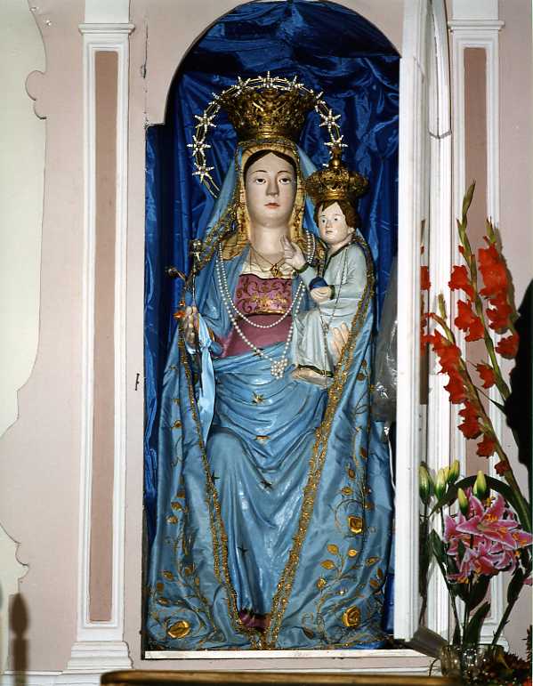 Madonna di Costantinopoli (statua) - bottega campana (inizio sec. XIX)