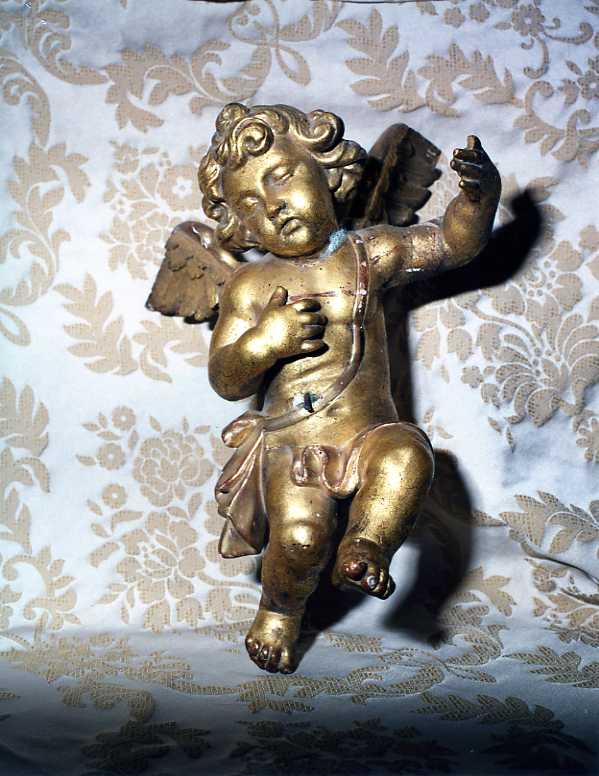 angeli (scultura, coppia) - bottega campana (seconda metà sec. XIX)