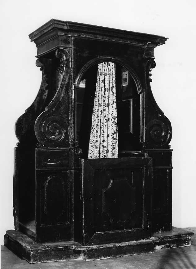 confessionale - bottega campana (fine sec. XIX)
