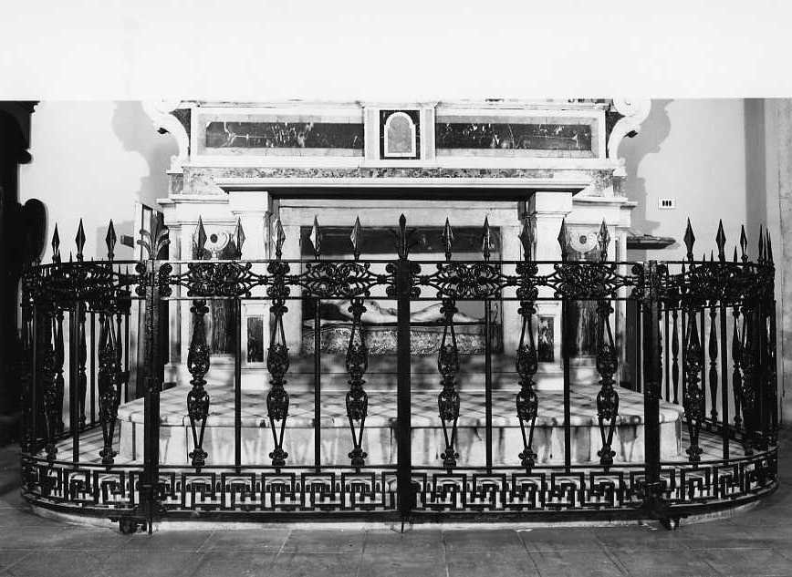 cancello di balaustrata - bottega campana (prima metà sec. XX)