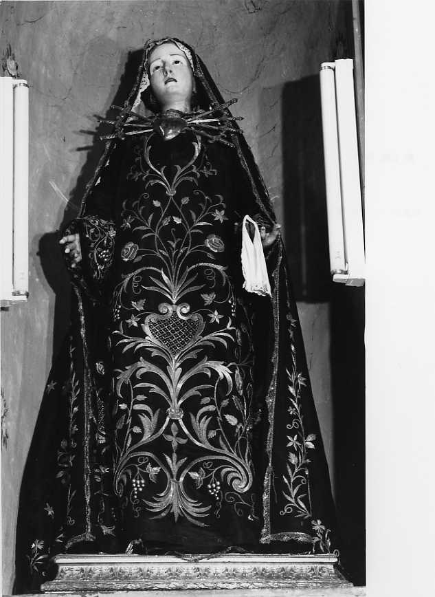 Madonna Addolorata (statua) - bottega campana (sec. XVIII)